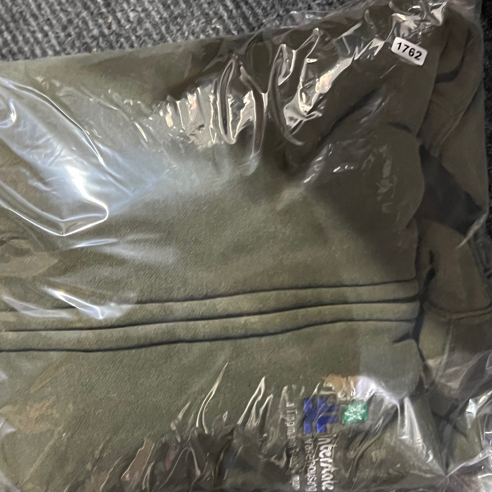 Carhartt Full Zip Hoodie Mens XL Green Quilted Lined Workwear Utility Jacket - Picture 11 of 11